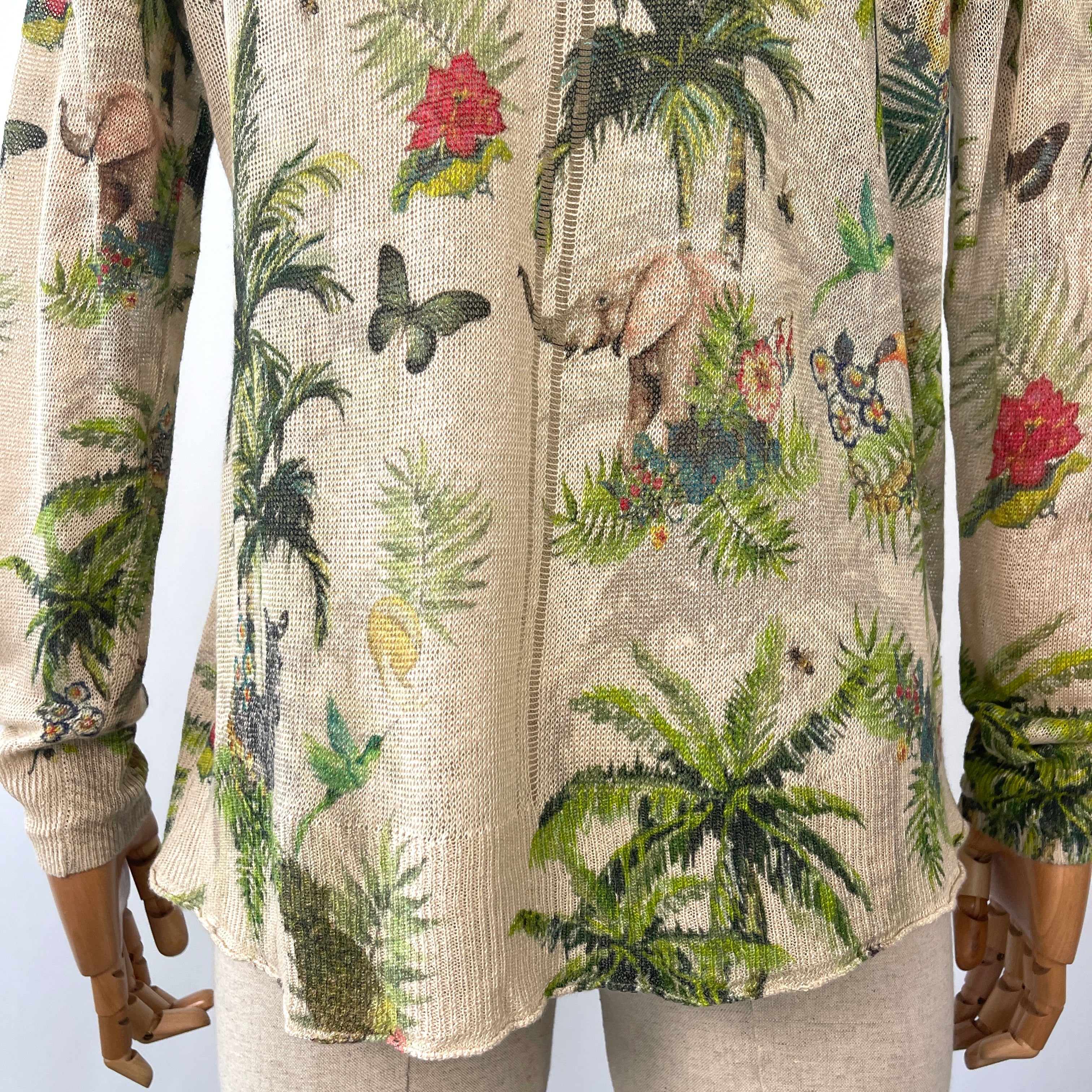 PRINCESS GOES HOLLYWOOD Linen Sweater