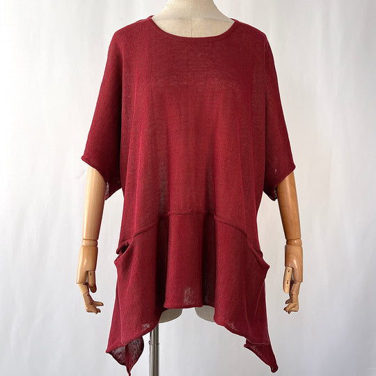 BARBARA SPEER Linen Top