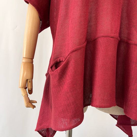 BARBARA SPEER Linen Top
