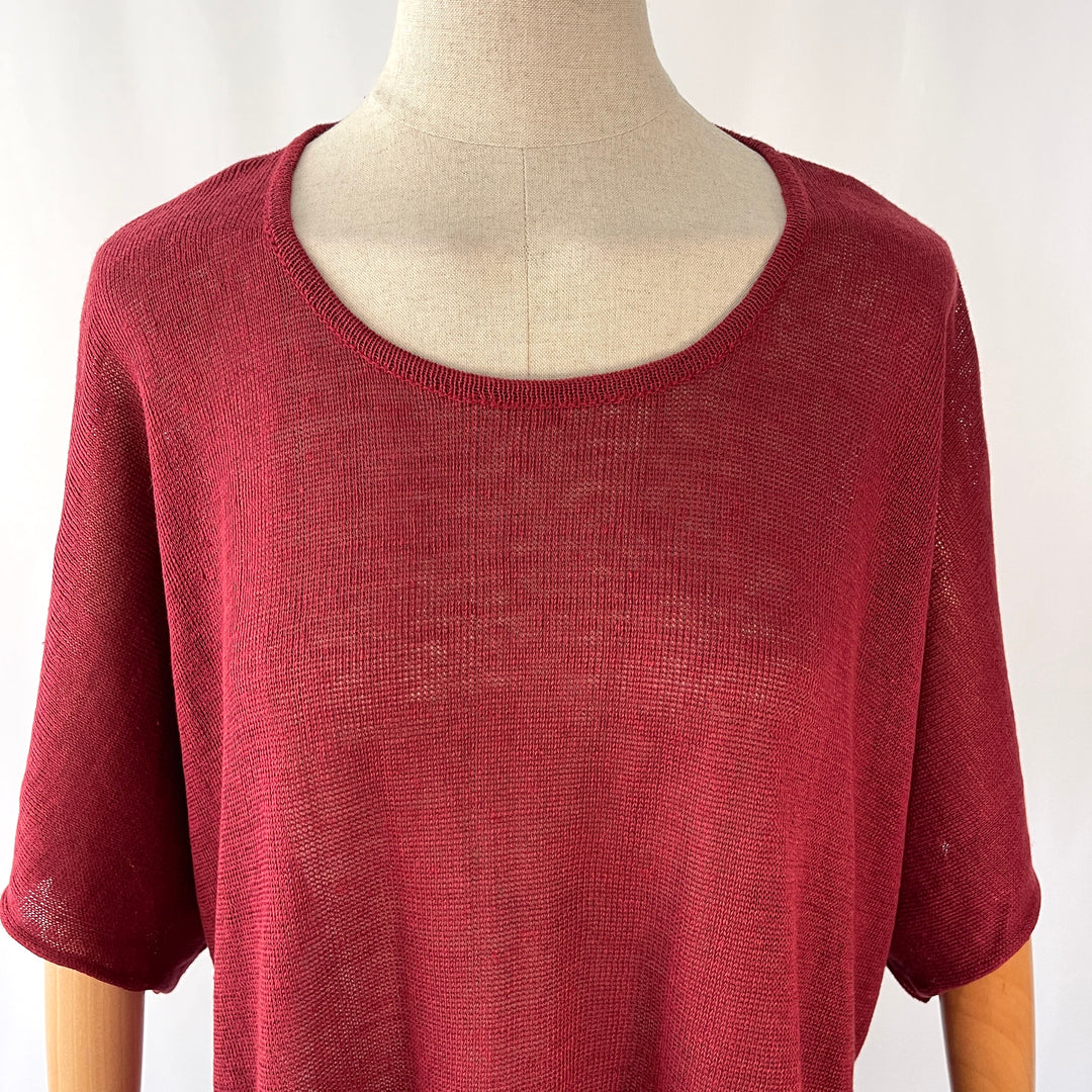 BARBARA SPEER Linen Top