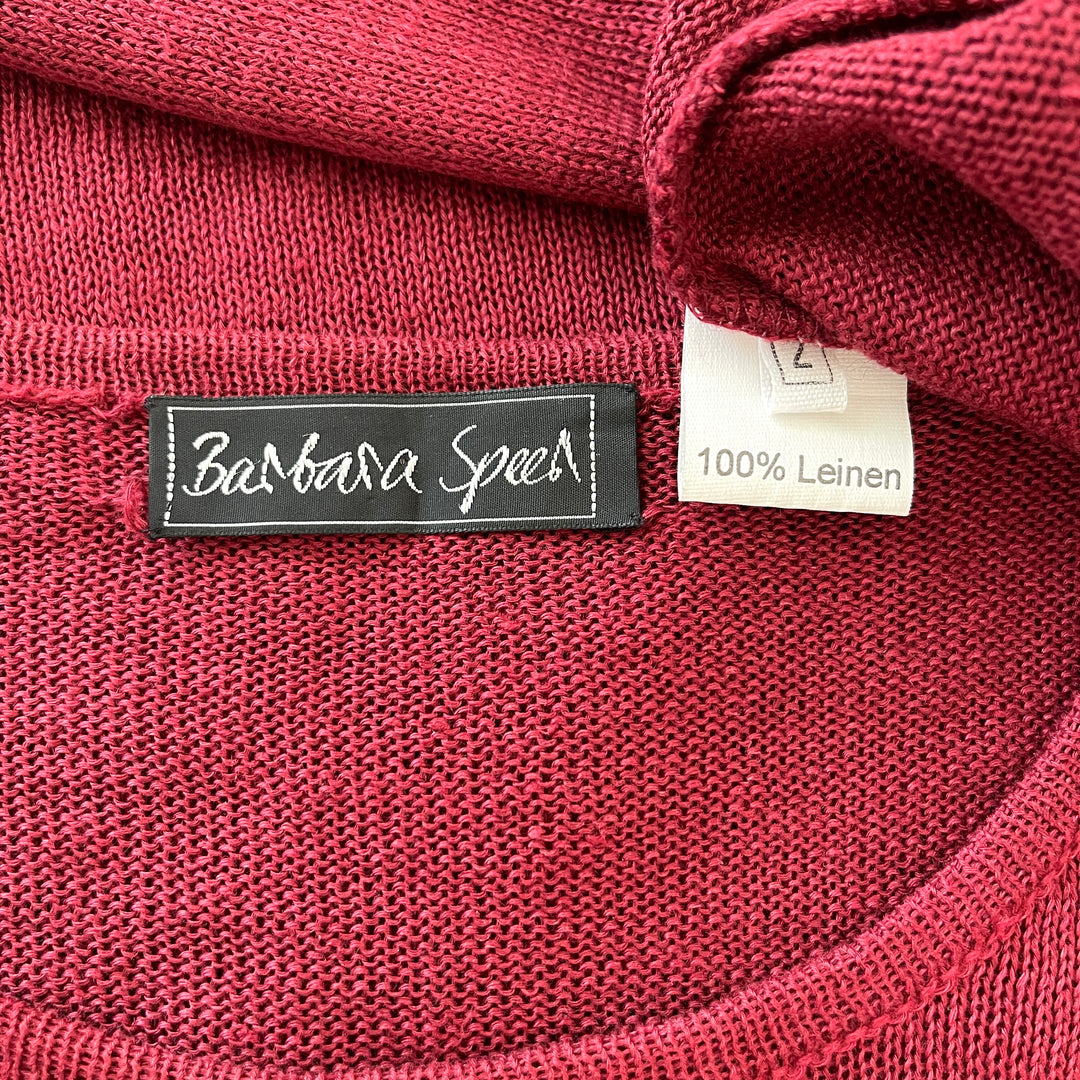 BARBARA SPEER Linen Top