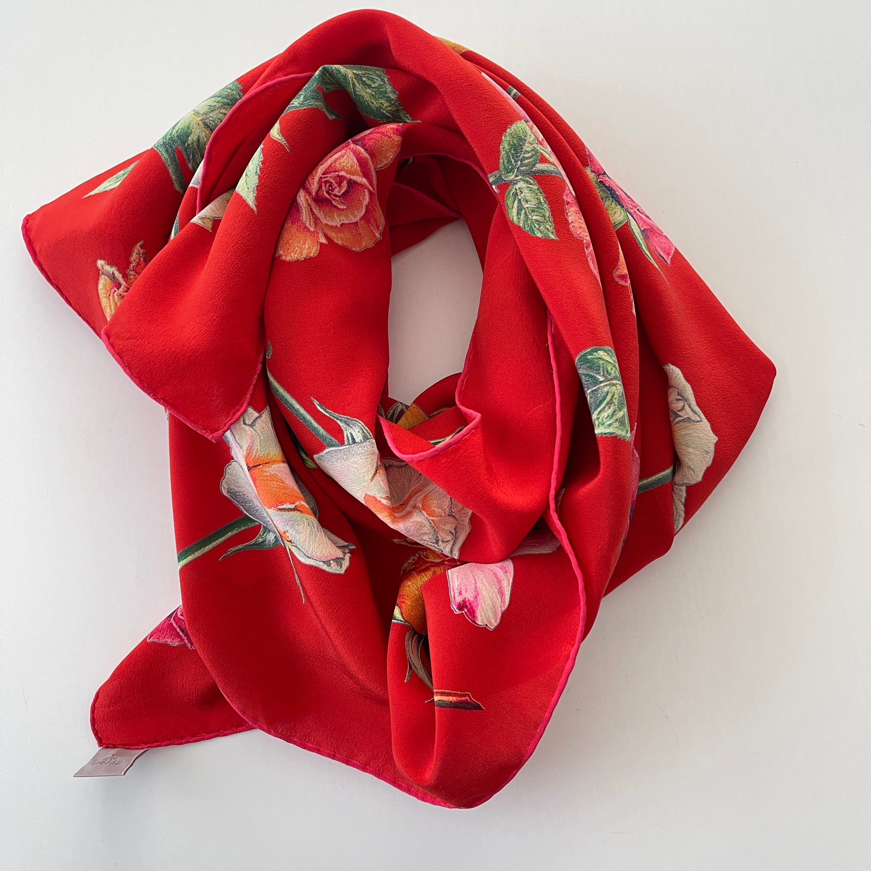 FABRIC FRONTLINE Silk Scarf