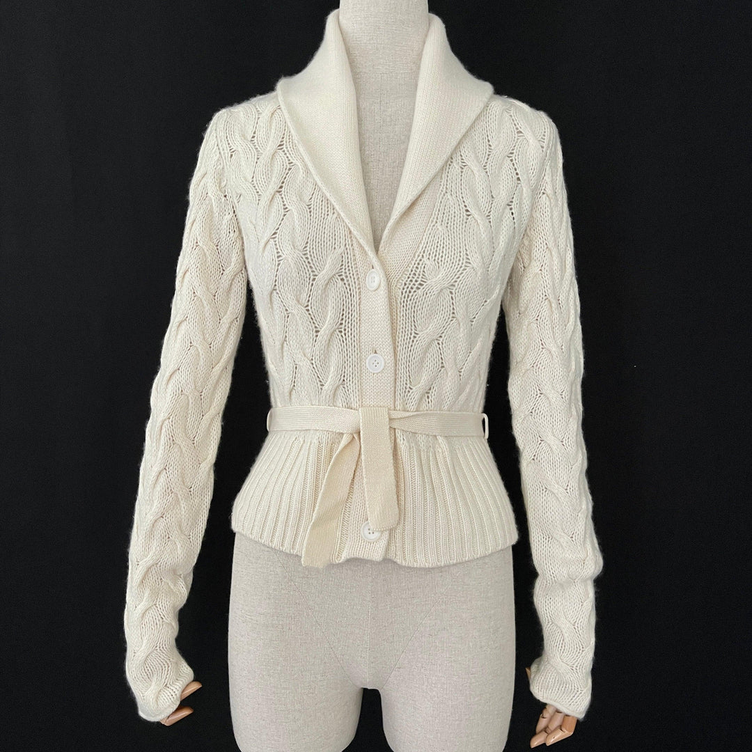 AIDA BARNI - AIDA BARNI New Cashmere Cardigan - AVVIIVVA.COM