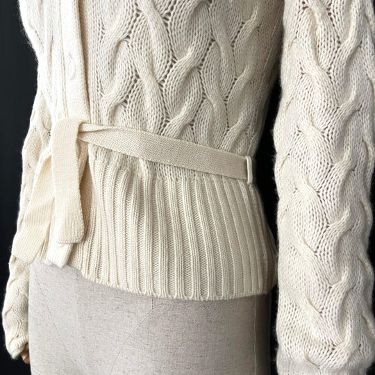 AIDA BARNI - AIDA BARNI New Cashmere Cardigan - AVVIIVVA.COM