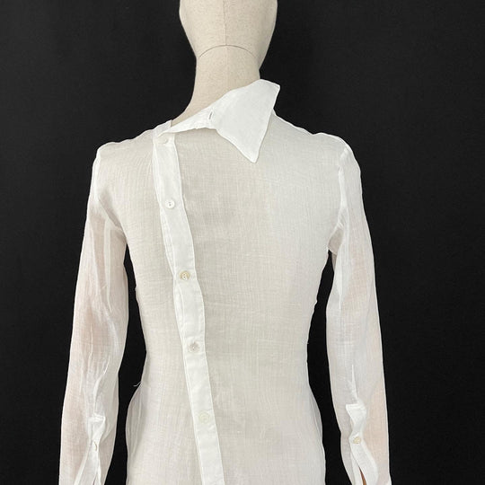 ALEKSANDR MANAMIS - ALEKSANDR MANAMIS Exclusive Asymmetric Shirt - AVVIIVVA.COM