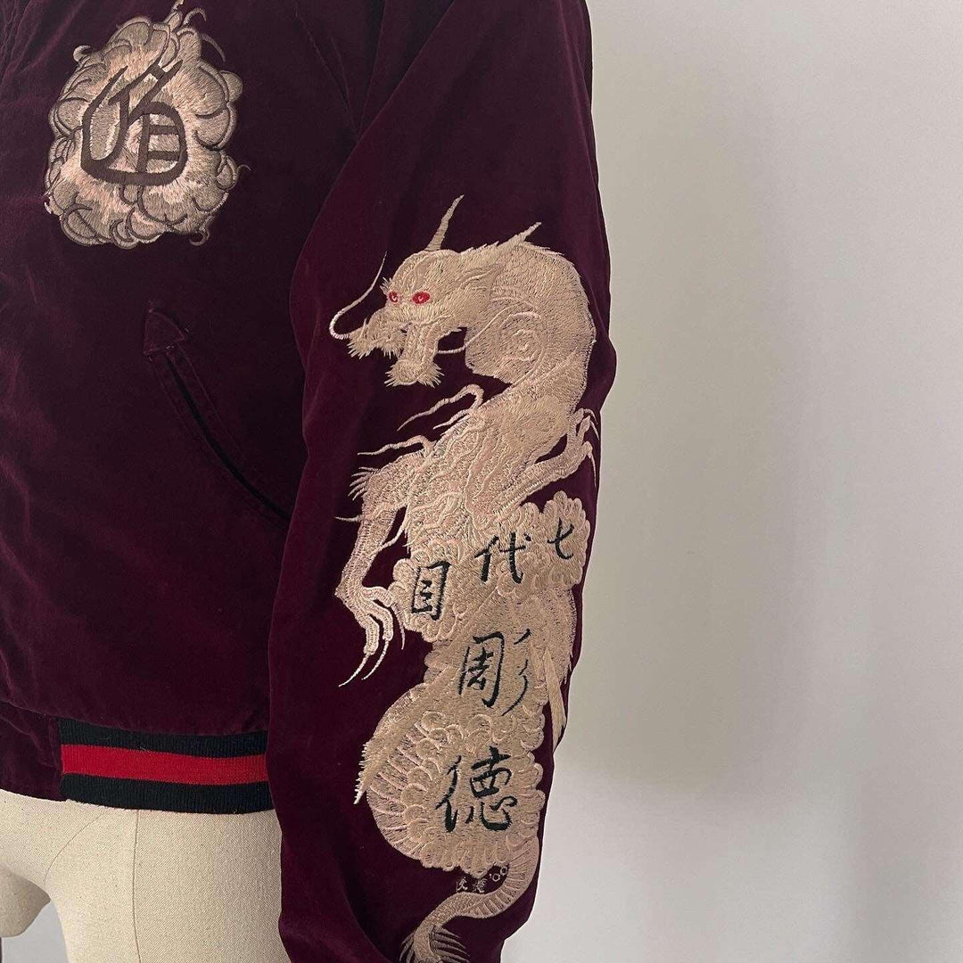 AMAL GUESSOUL A&G x GHROME HEARTS - AMAL GUESSOUL A&G x GHROME HEARTS Reversible Jacket - AVVIIVVA.COM