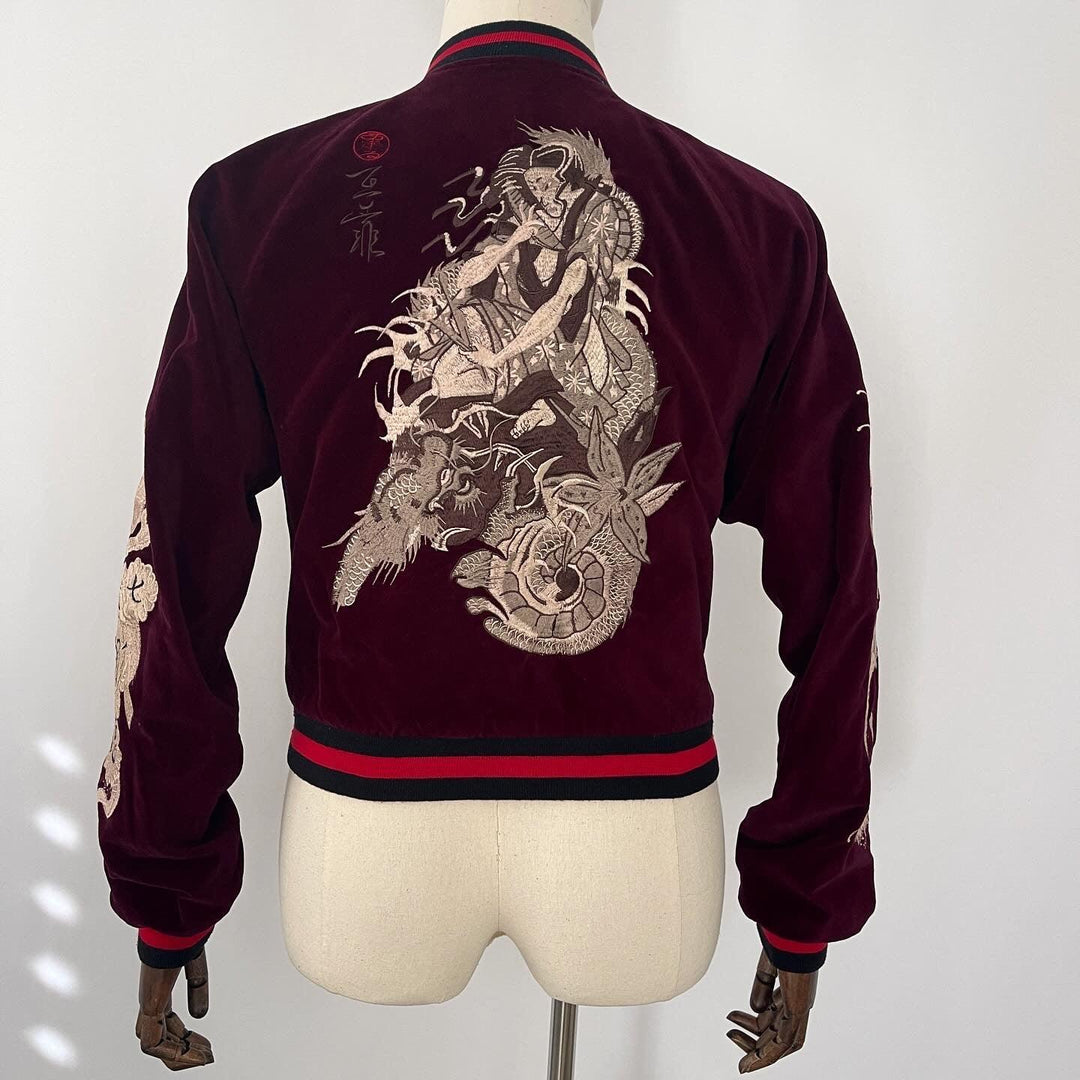 AMAL GUESSOUL A&G x GHROME HEARTS - AMAL GUESSOUL A&G x GHROME HEARTS Reversible Jacket - AVVIIVVA.COM