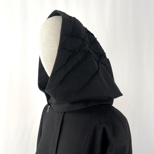 ANETT ROSTEL - ANETT RÖSTEL Black Wool Jacket - AVVIIVVA.COM