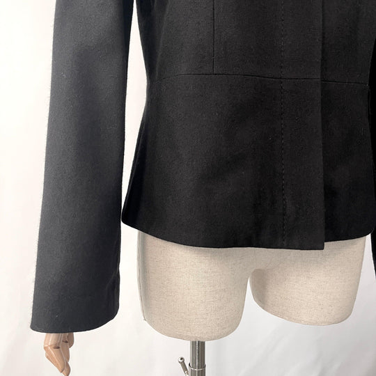 ANETT ROSTEL - ANETT RÖSTEL Black Wool Jacket - AVVIIVVA.COM