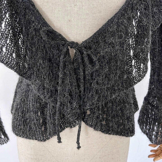 ANN DEMEULEMEESTER - ANN DEMEULEMEESTER Knitted Cardigan - AVVIIVVA.COM