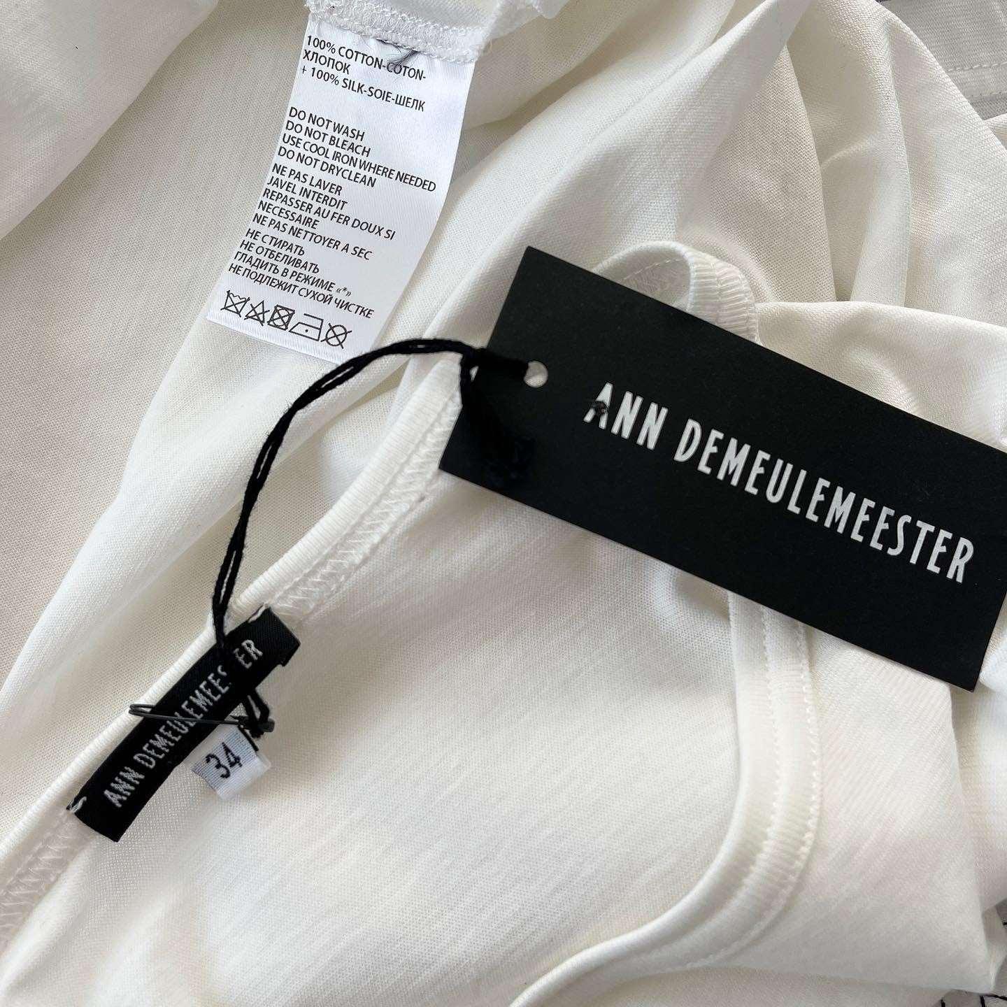 ANN DEMEULEMEESTER - ANN DEMEULEMEESTER Long Sleeve T-Shirt - AVVIIVVA.COM