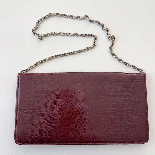 BALLY - BALLY Vintage Lizard Leather Bag/Clutch - AVVIIVVA.COM