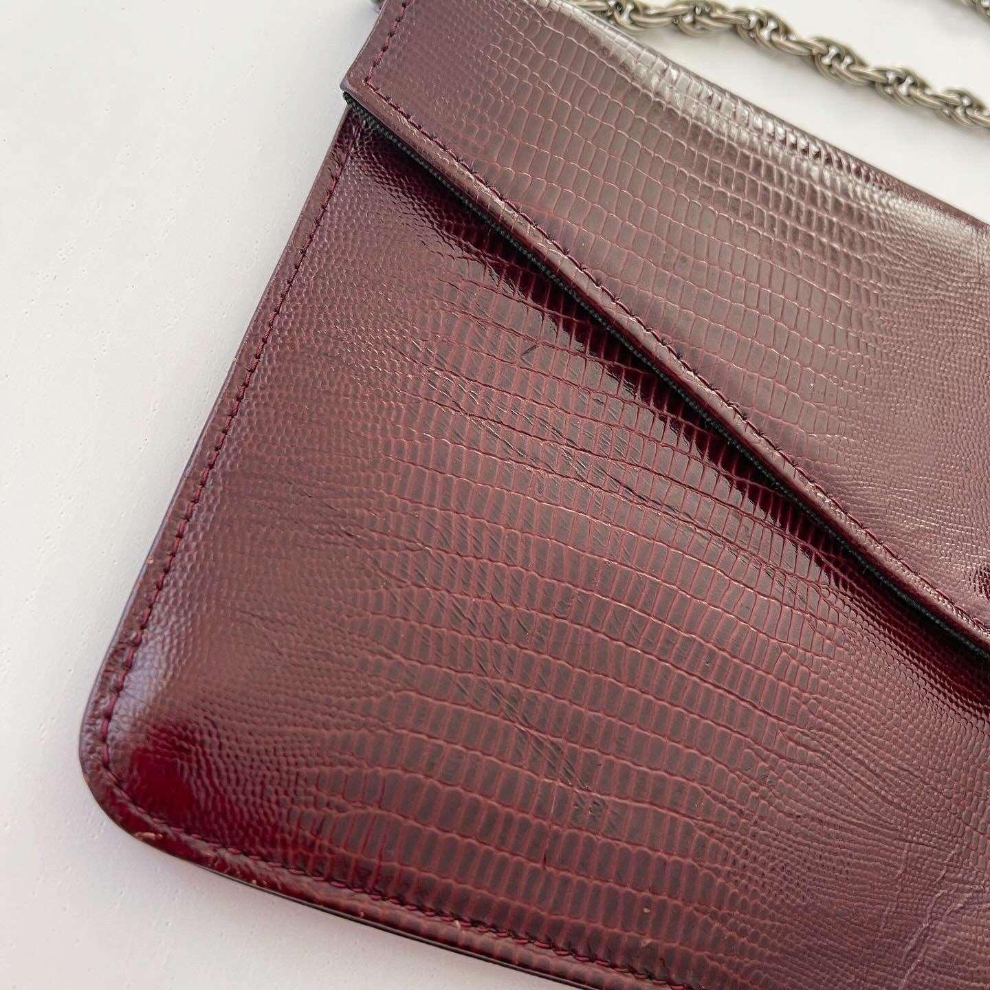 BALLY - BALLY Vintage Lizard Leather Bag/Clutch - AVVIIVVA.COM