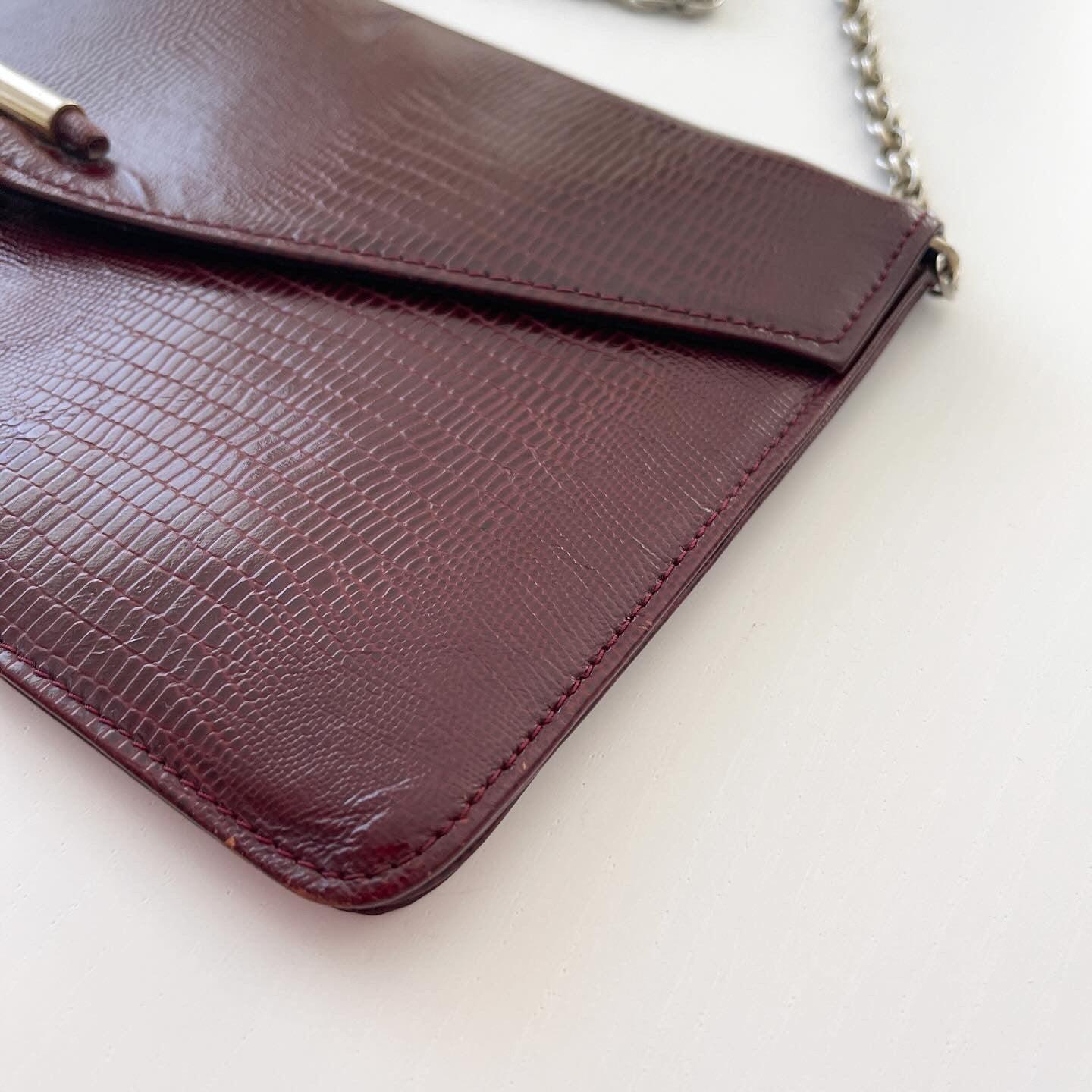 BALLY - BALLY Vintage Lizard Leather Bag/Clutch - AVVIIVVA.COM