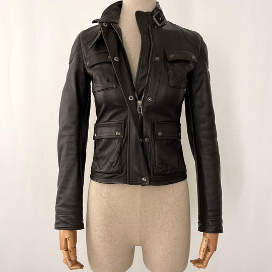 BELSTAFF - BELSTAFF Leather Jacket - AVVIIVVA.COM