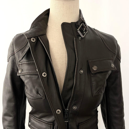 BELSTAFF - BELSTAFF Leather Jacket - AVVIIVVA.COM