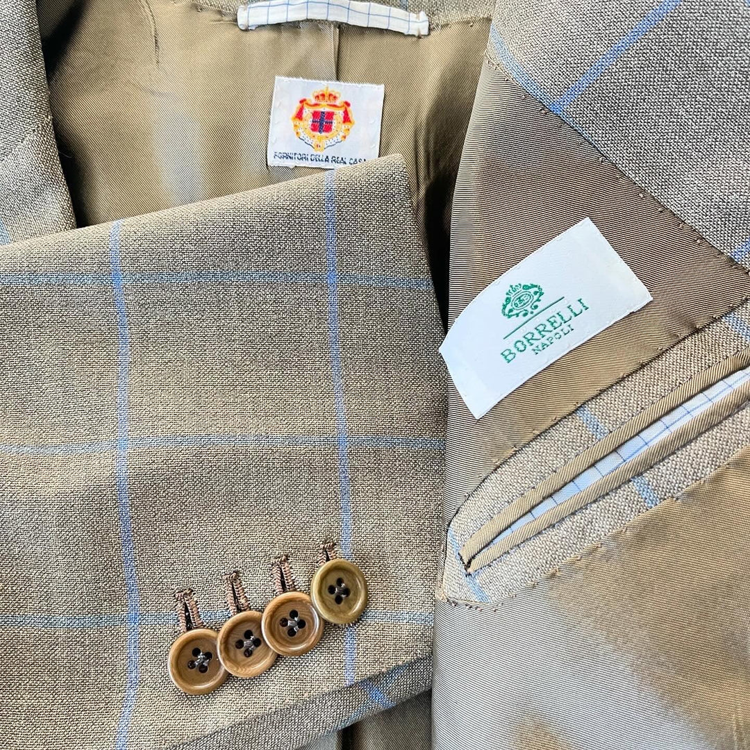 BORRELLI - BORRELLI Wool Jacket - AVVIIVVA.COM