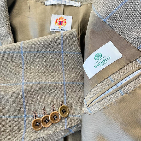 BORRELLI - BORRELLI Wool Jacket - AVVIIVVA.COM