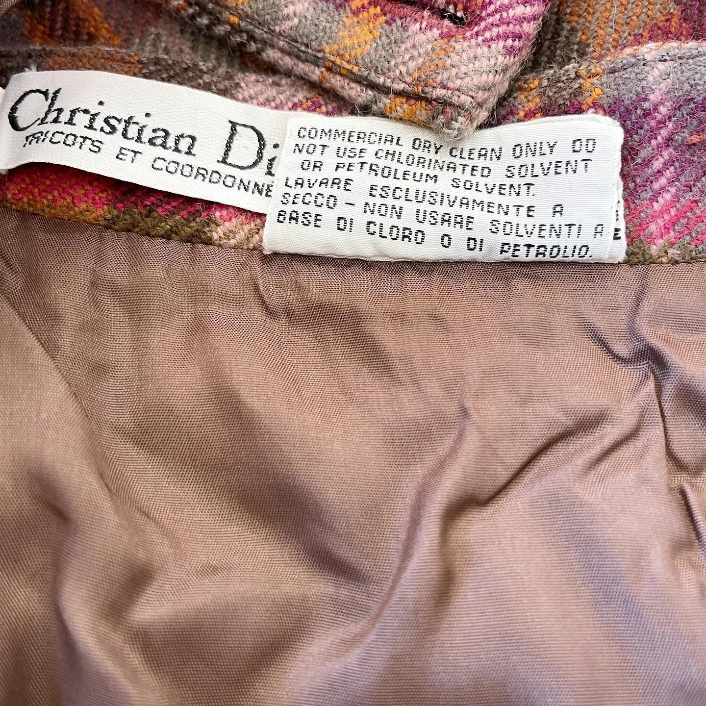 CHRISTIAN DIOR - CHRISTIAN DIOR Vintage Skirt - AVVIIVVA.COM