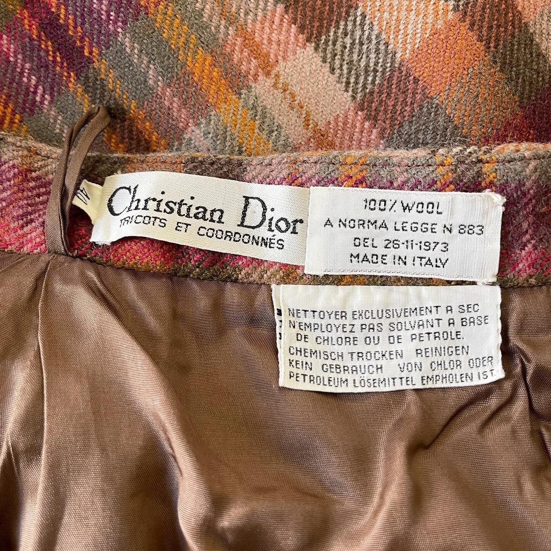 CHRISTIAN DIOR - CHRISTIAN DIOR Vintage Skirt - AVVIIVVA.COM