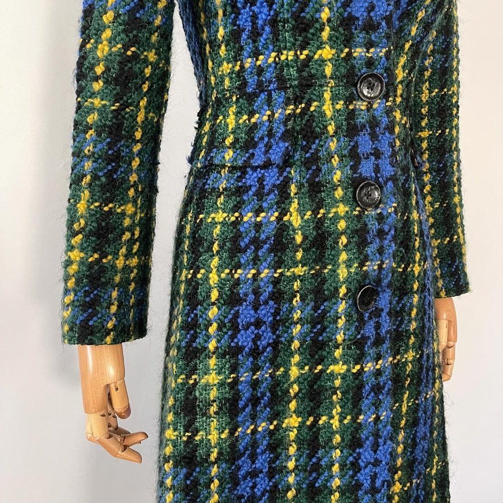 DOLCE & GABBANA - DOLCE & GABBANA Tweed Coat - AVVIIVVA.COM