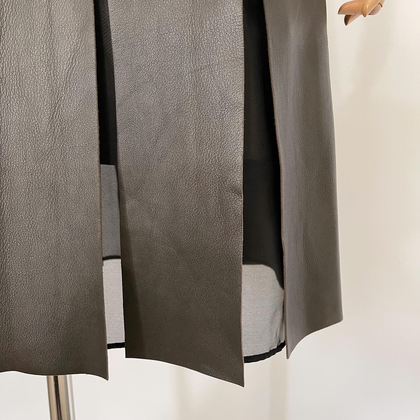 DOROTHEE SCHUMACHER - DOROTHEE SCHUMACHER Leather Skirt - AVVIIVVA.COM