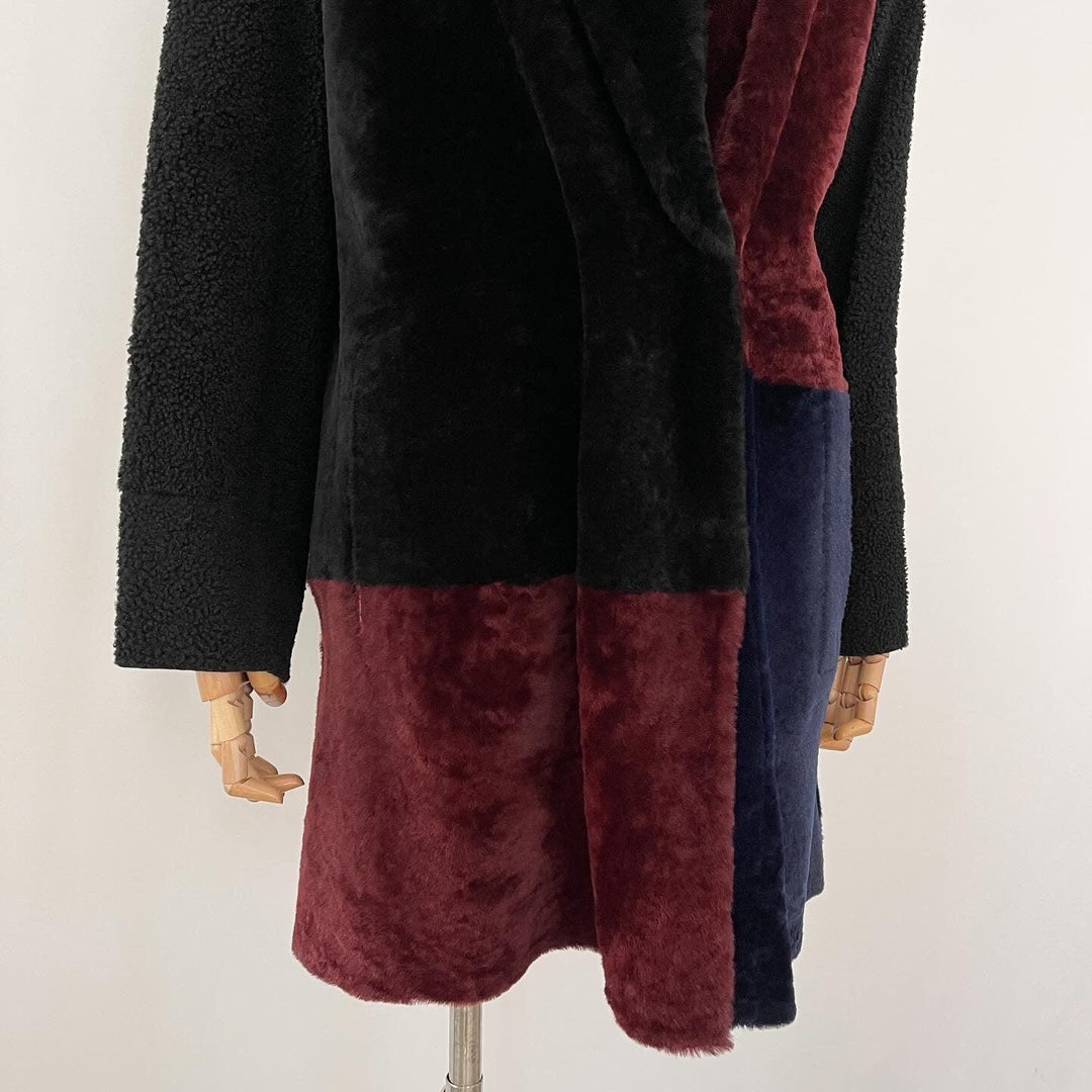DROMe - DROMe Reversible Shearling Coat - AVVIIVVA.COM