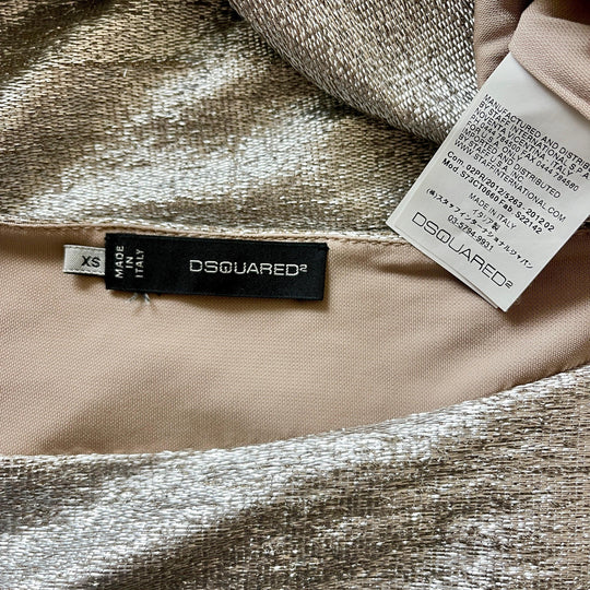 DSQUARED - DSQUARED Silver Dress - AVVIIVVA.COM