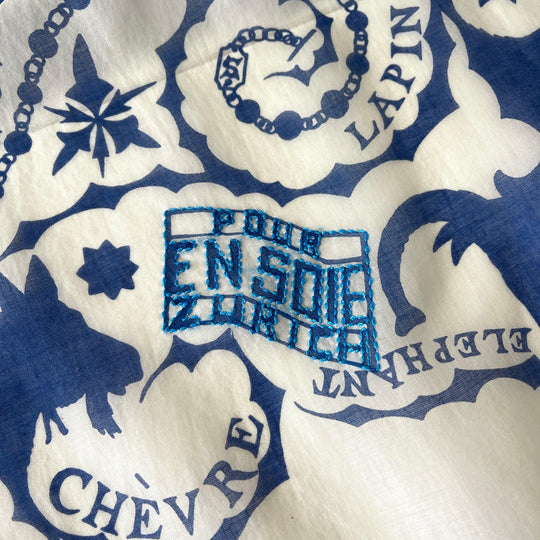 EN SOIE Zurich - EN SOIE Zurich Cotton Scarf - AVVIIVVA.COM