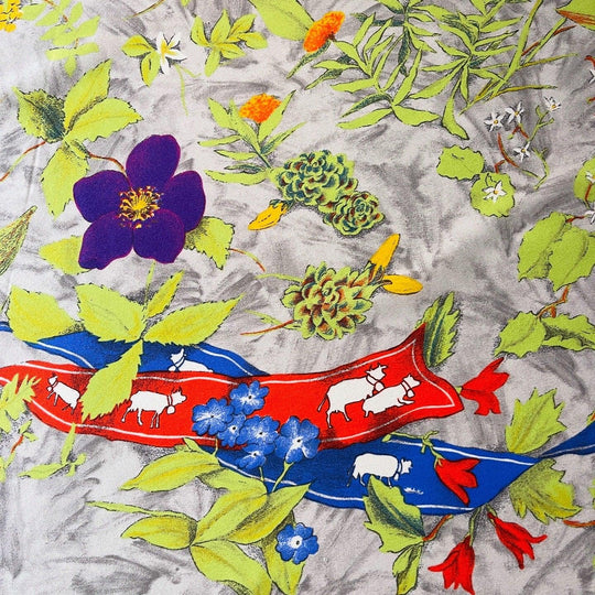 FABRIC FRONTLINE - FABRIC FRONTLINE New Big Silk Scarf - AVVIIVVA.COM
