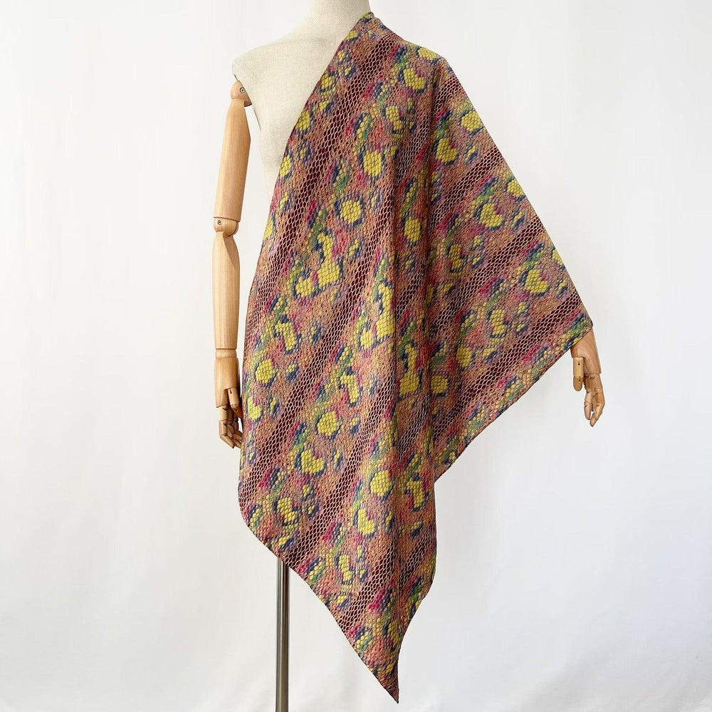FABRIC FRONTLINE - FABRIC FRONTLINE New Silk Scarf - AVVIIVVA.COM