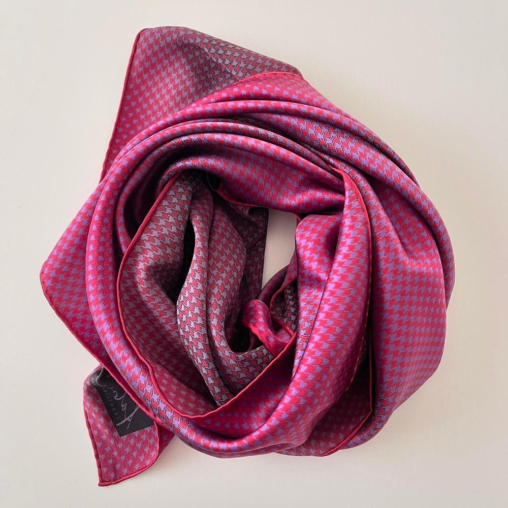 FABRIC FRONTLINE - FABRIC FRONTLINE Silk Scarf - AVVIIVVA.COM