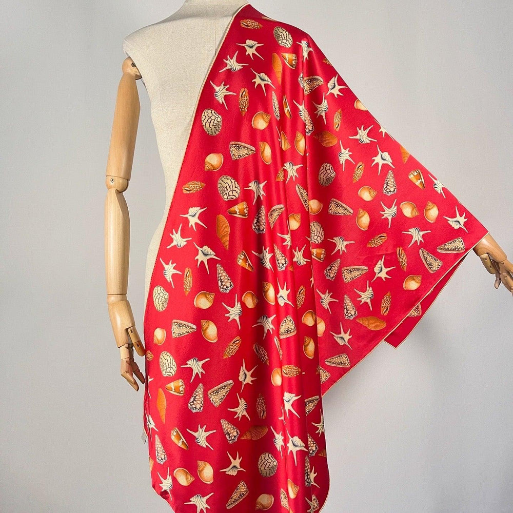 FABRIC FRONTLINE - FABRIC FRONTLINE Silk Scarf - AVVIIVVA.COM