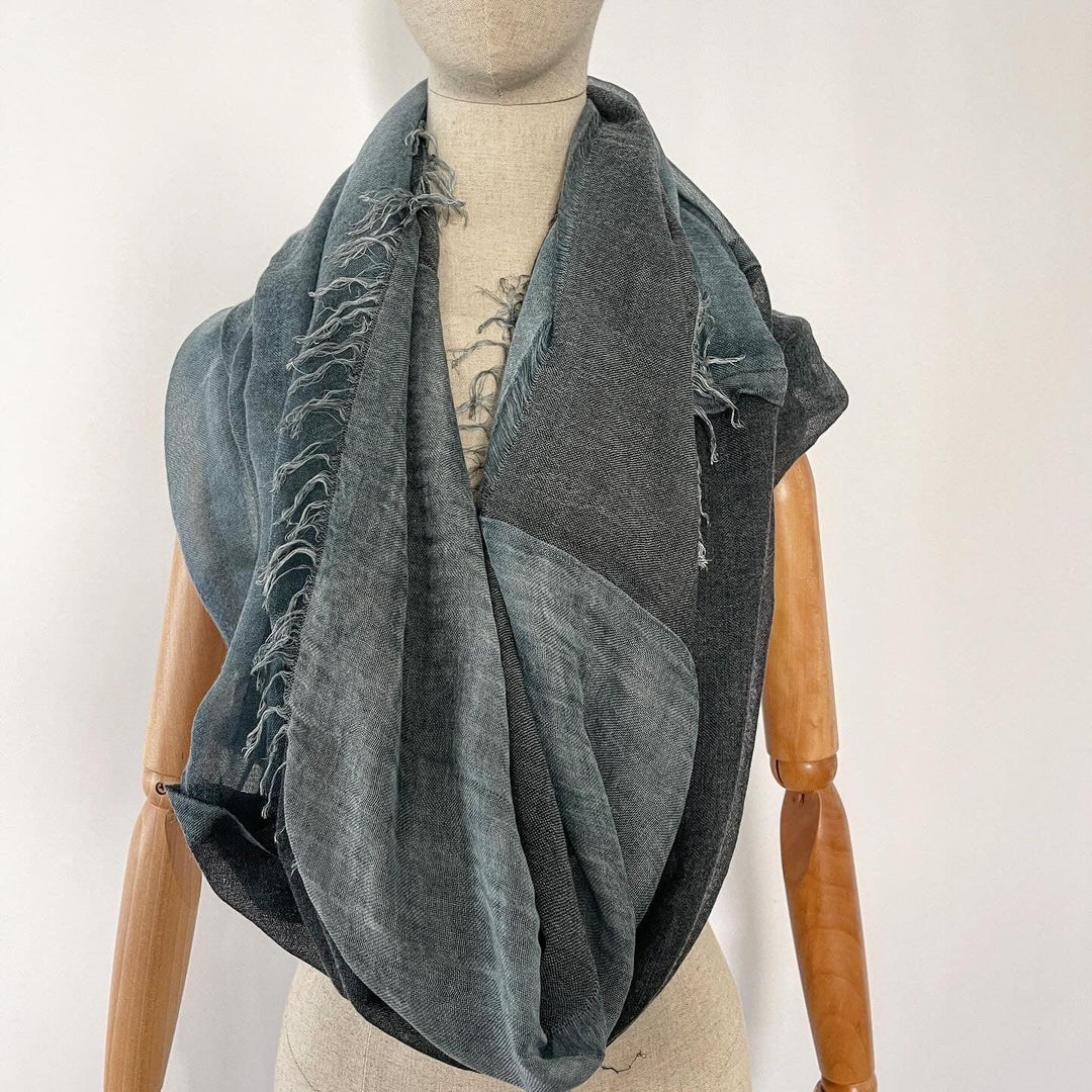 FALIERO SARTI - FALIERO SARTI Double Layer Scarf - AVVIIVVA.COM