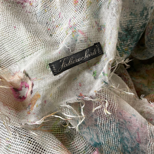 FALIERO SARTI - FALIERO SARTI Linen Scarf - AVVIIVVA.COM