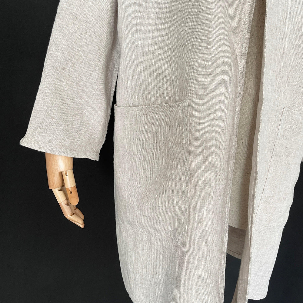 FARHI - FARHI Linen Coat - AVVIIVVA.COM