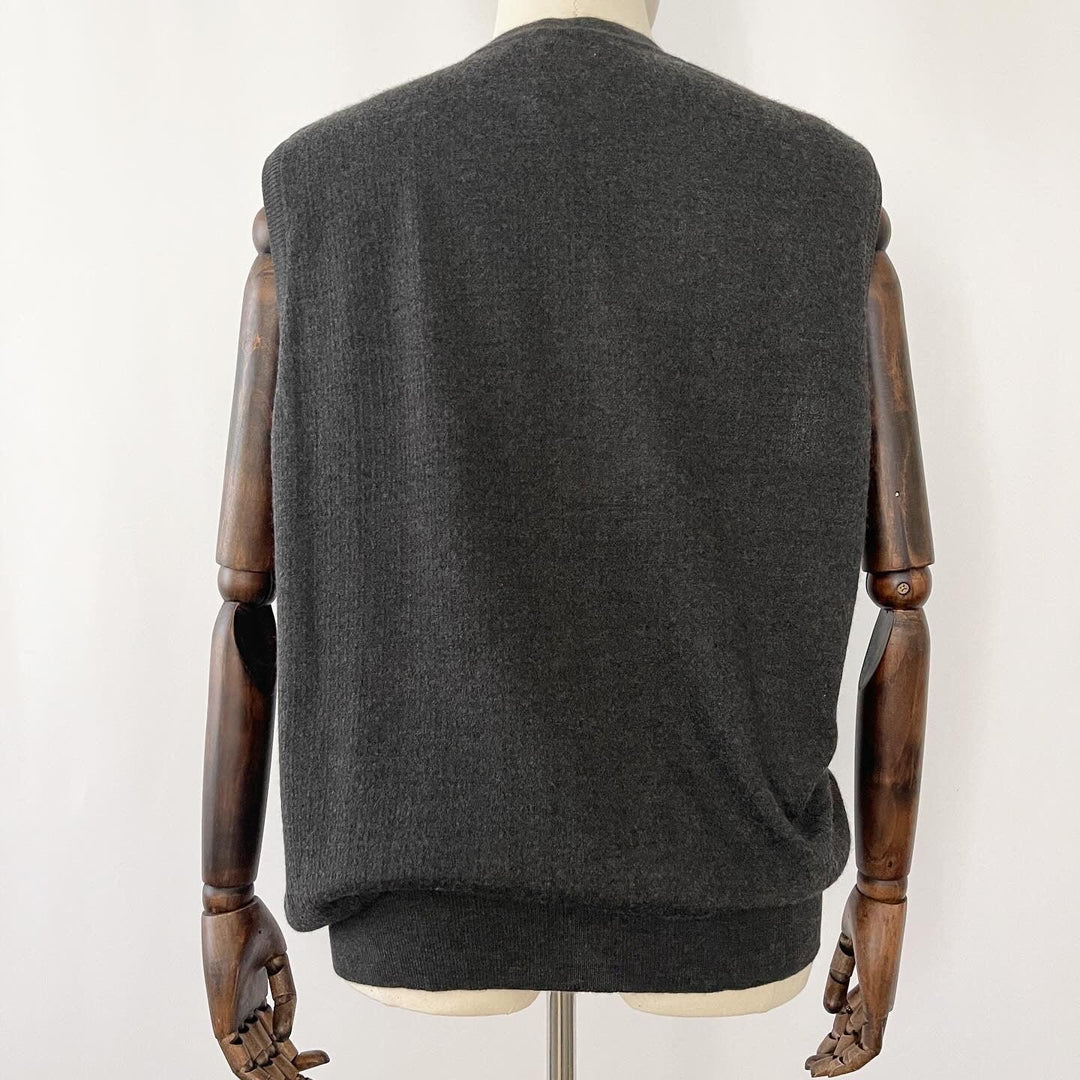 FERU - FERU Cashmere Silk Vest - AVVIIVVA.COM