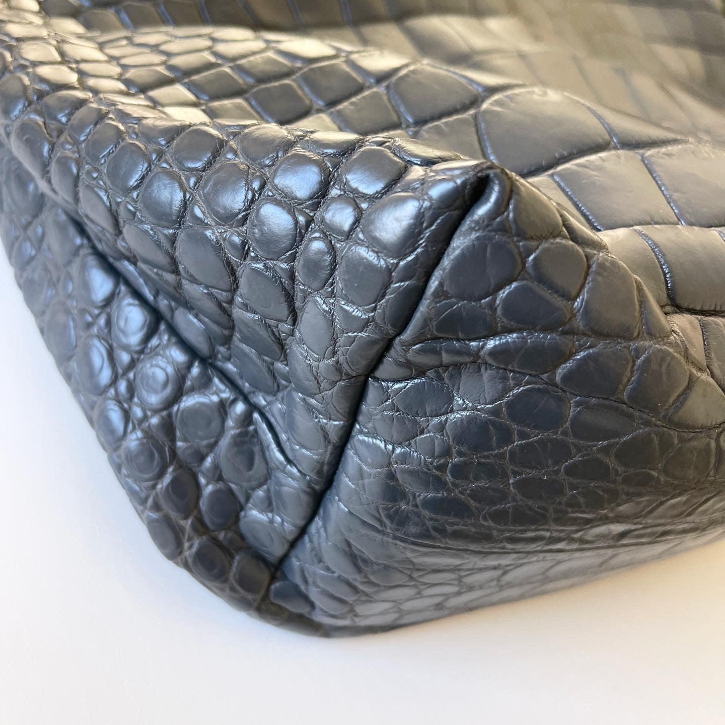 FERU - FERU crocodile leather bag - AVVIIVVA.COM