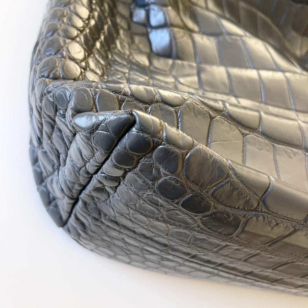 FERU - FERU crocodile leather bag - AVVIIVVA.COM