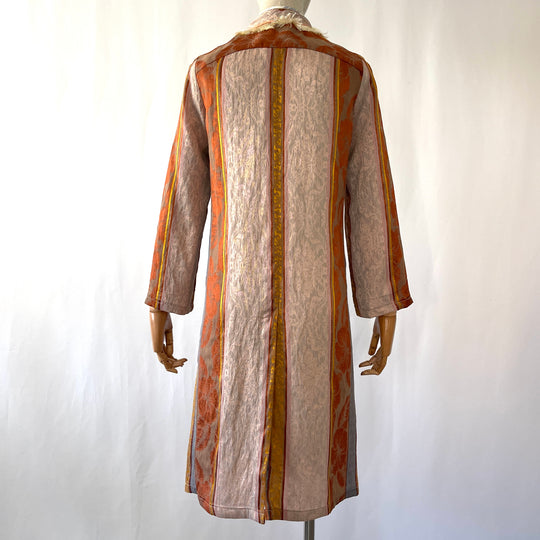 FORTE FORTE - FORTE FORTE Terracota Jacquard Coat - AVVIIVVA.COM