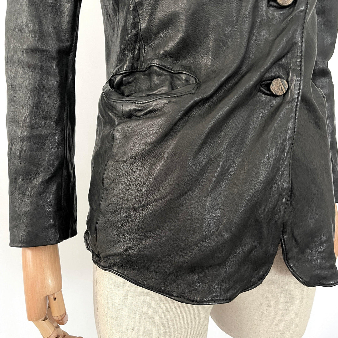 GIORGIO BRATO - GIORGIO BRATO Leather Jacket - AVVIIVVA.COM