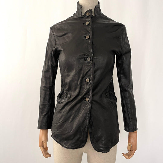 GIORGIO BRATO - GIORGIO BRATO Leather Jacket - AVVIIVVA.COM