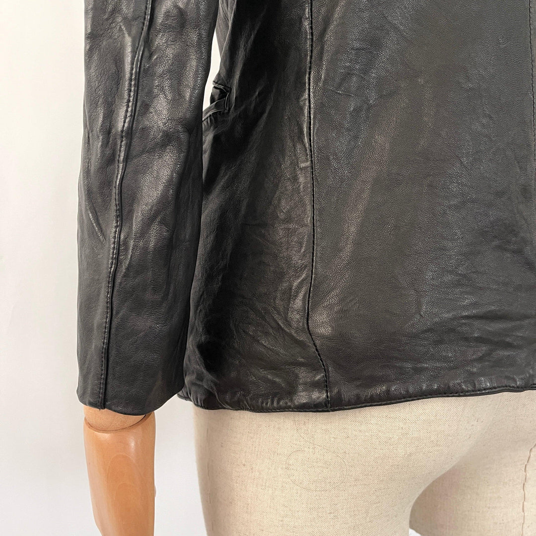 GIORGIO BRATO - GIORGIO BRATO Leather Jacket - AVVIIVVA.COM