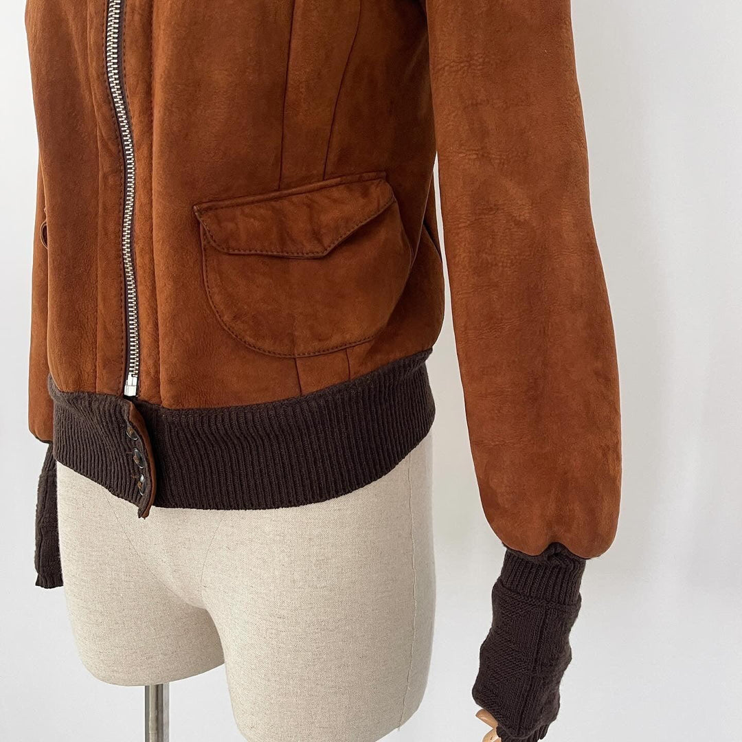 GOLDEN GOOSE - GOLDEN GOOSE Shearling Jacket - AVVIIVVA.COM