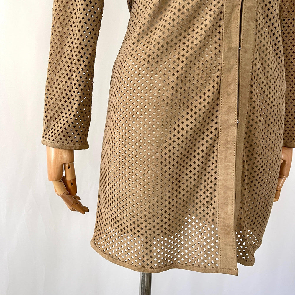 HEMISPHERE - HEMISPHERE Leather Dress - AVVIIVVA.COM
