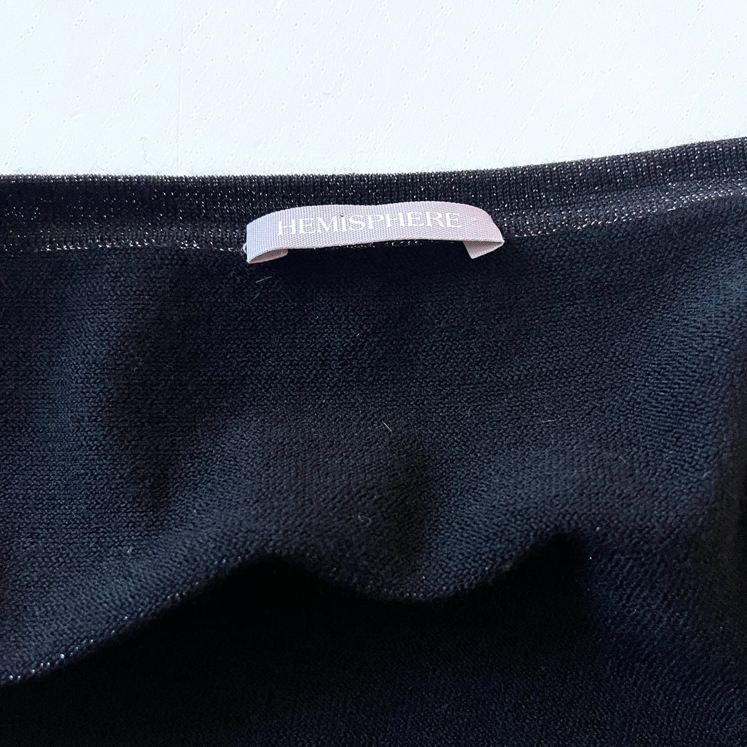 HEMISPHERE - HEMISPHERE Wool/Lurex Cardigan - AVVIIVVA.COM