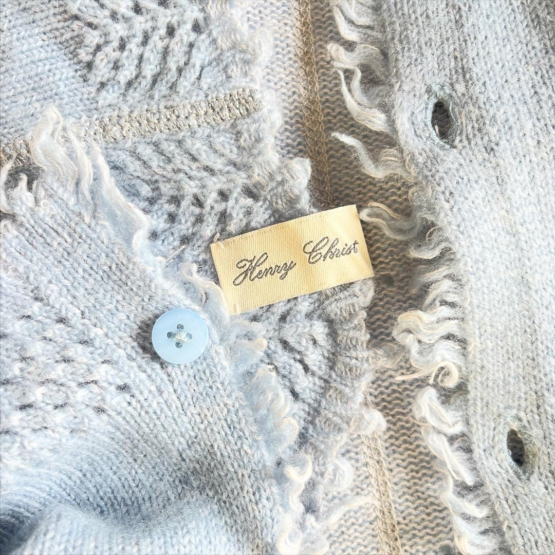 HENRY CHRIST - HENRY CHRIST Cashmere Cardigan - AVVIIVVA.COM