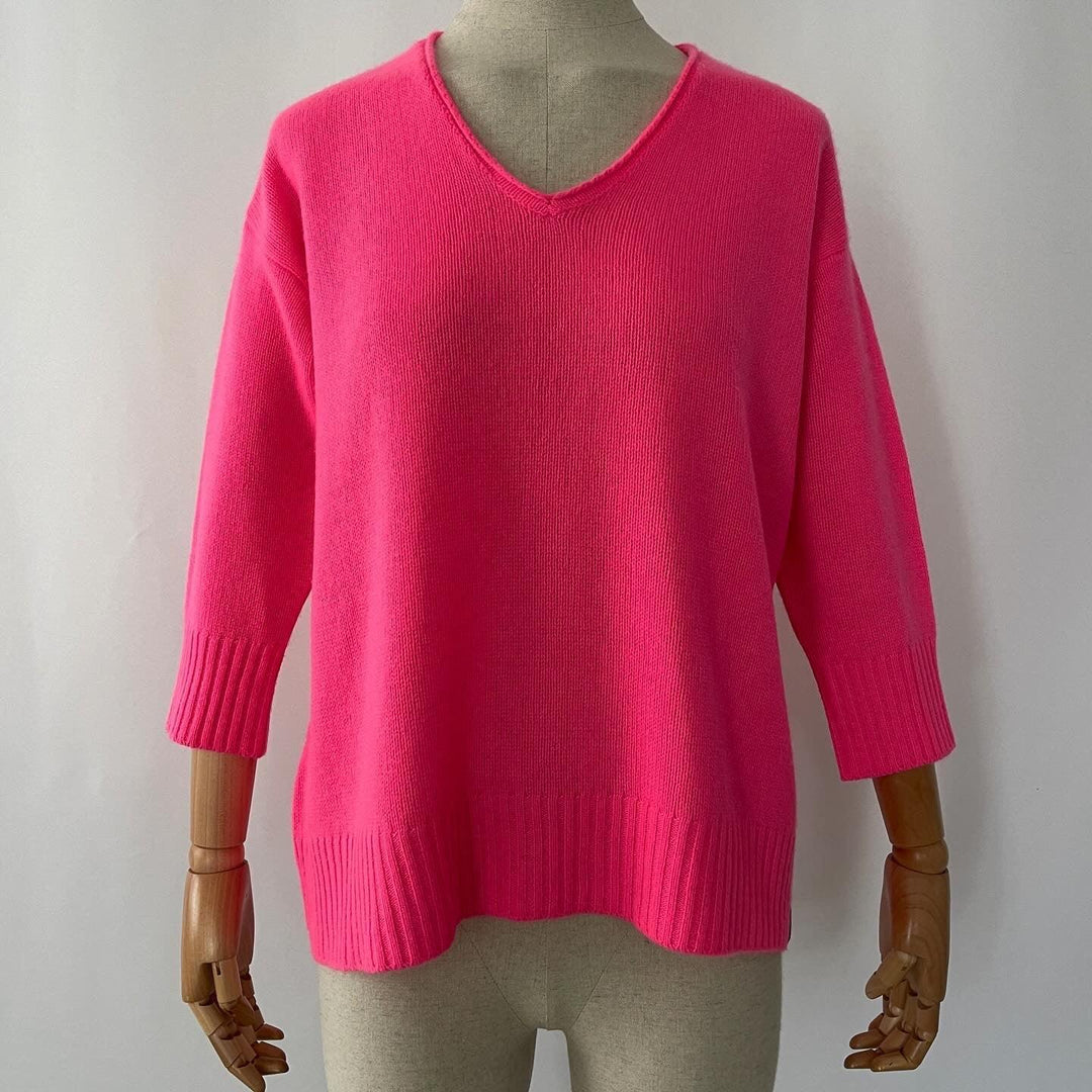 HENRY CHRIST - HENRY CHRIST Cashmere Sweater - AVVIIVVA.COM