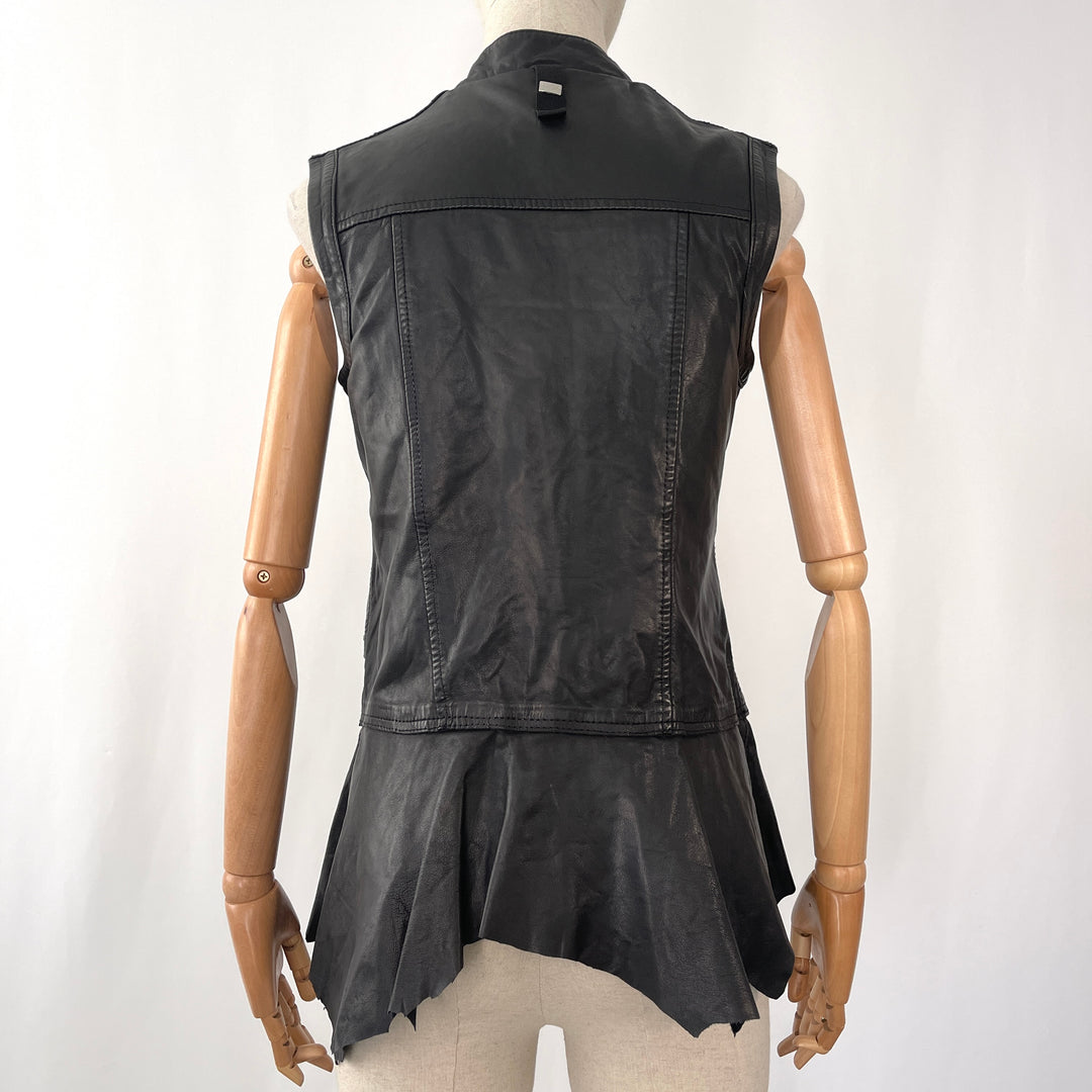 HIGH Every Day Couture - HIGH Every Day Couture Leather Vest - AVVIIVVA.COM