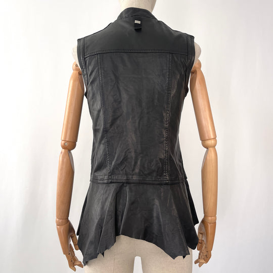 HIGH Every Day Couture - HIGH Every Day Couture Leather Vest - AVVIIVVA.COM